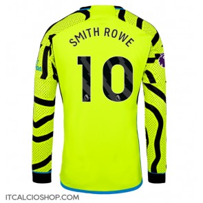 Arsenal Emile Smith Rowe #10 Seconda Maglia 2023-24 Manica Lunga